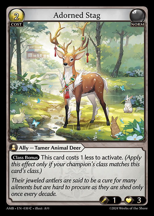 Adorned Stag - Foil