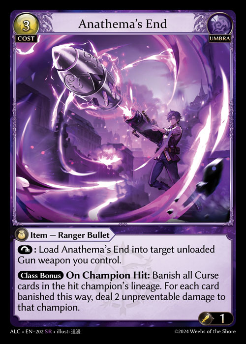 Anathema's End - Foil