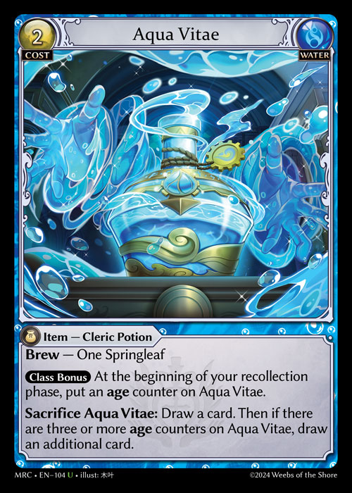 Aqua Vitae - Foil