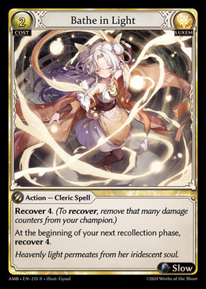 Bathe in Light - Foil