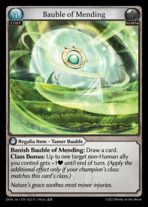 Bauble of Mending - Foil