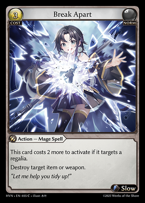 Break Apart - Non-Foil