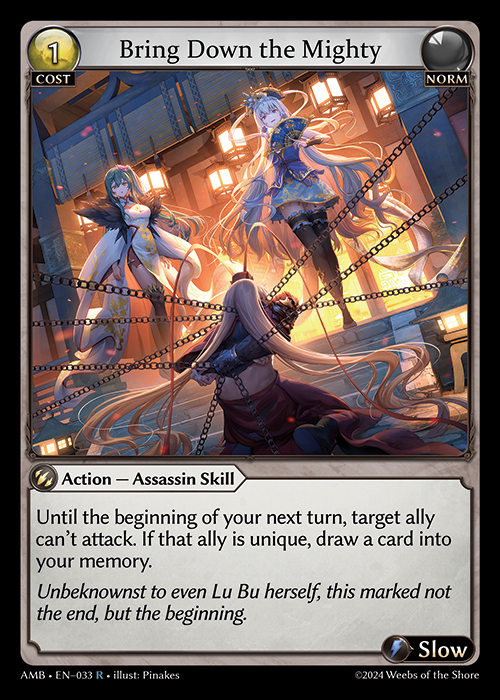 Bring Down the Mighty - Non-Foil