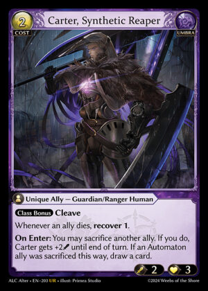 Carter, Synthetic Reaper - Foil