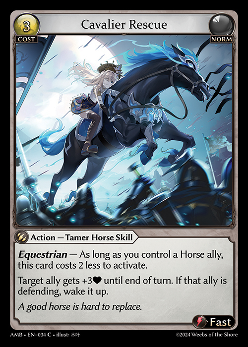 Cavalier Rescue - Foil