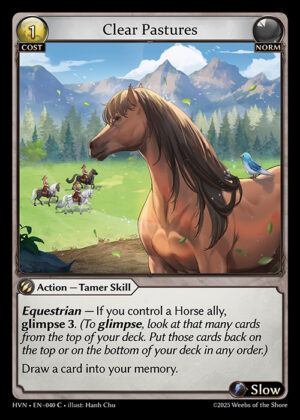 Clear Pastures - Foil