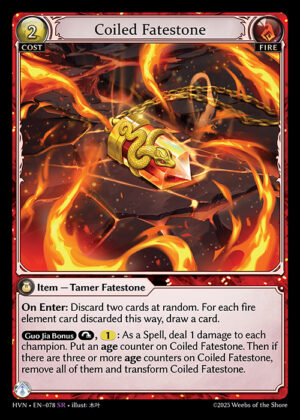Coiled Fatestone - Foil