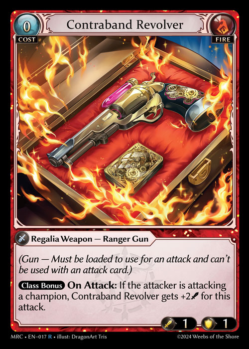 Contraband Revolver - Foil
