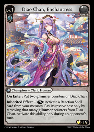 Diao Chan, Enchantress - Foil