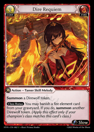 Dire Requiem - Foil