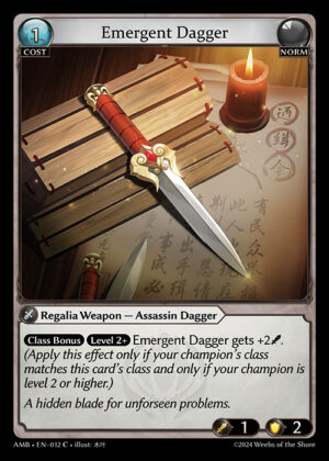 Emergent Dagger - Foil