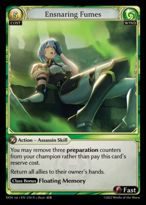 Ensnaring Fumes - Foil
