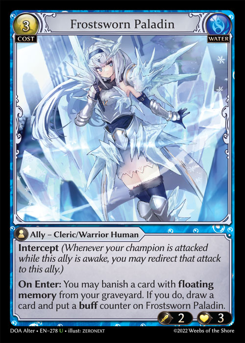 Frostsworn Paladin - Non-Foil