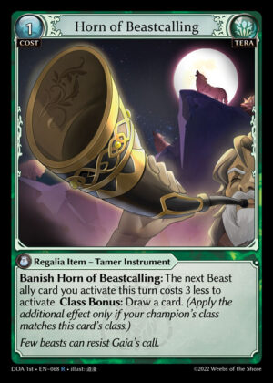 Horn of Beastcalling - Foil