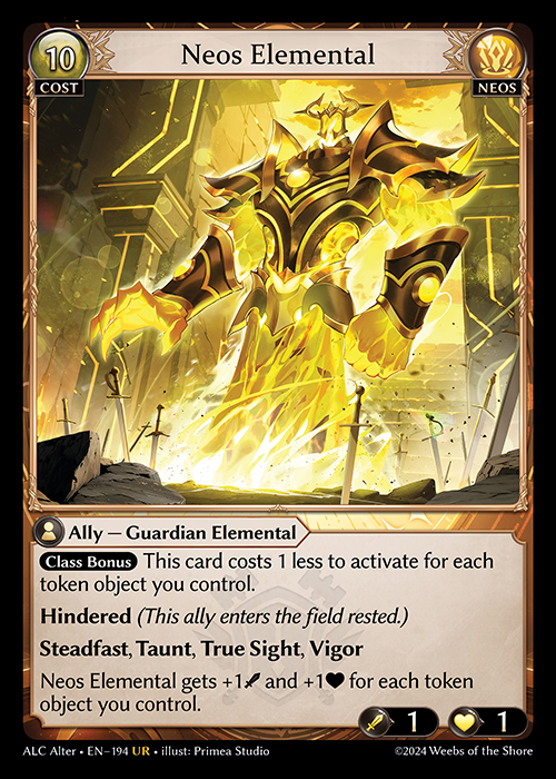 Neos Elemental - Non-Foil