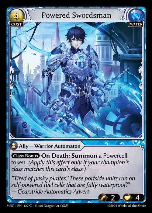 Powered Swordsman - Foil