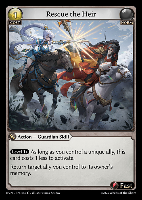 Rescue the Heir - Foil