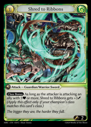 Shred to Ribbons - Foil