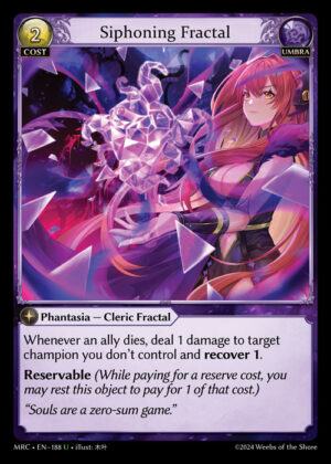 Siphoning Fractal - Foil