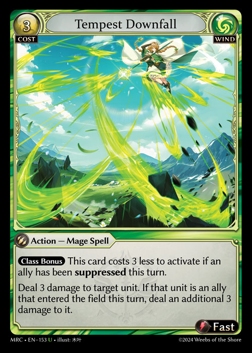 Tempest Downfall - Foil