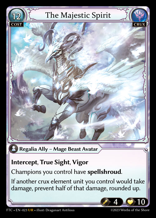 The Majestic Spirit - Foil
