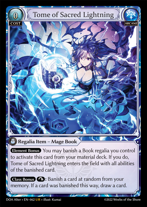 Tome of Sacred Lightning - Foil