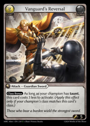 Vanguard's Reversal - Foil
