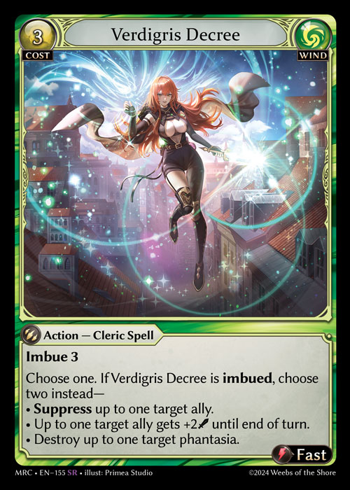 Verdigris Decree - Foil