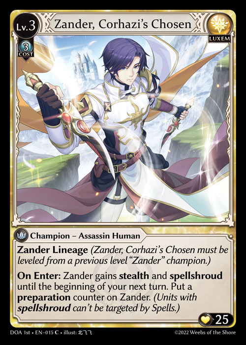 Zander, Corhazi's Chosen - Non-Foil