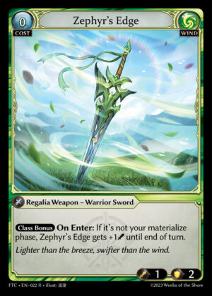 Zephyr's Edge - Foil