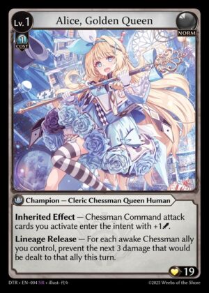 Alice, Golden Queen - Foil