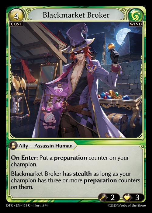 Blackmarket Broker - Foil