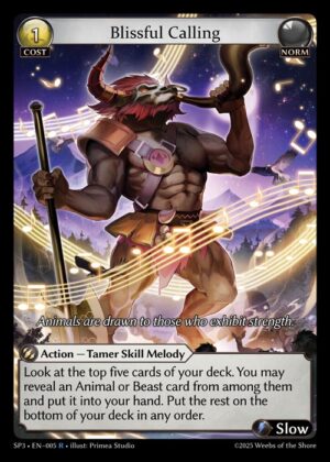 Blissful Calling - Foil