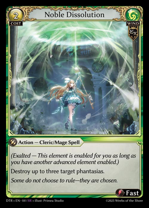 Noble Dissolution - Foil