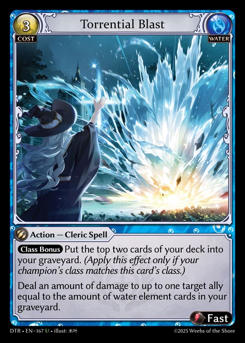 Torrential Blast - Non-Foil
