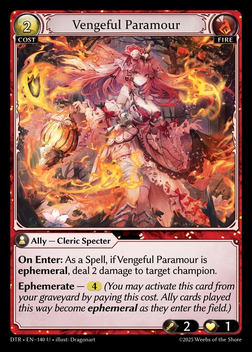 Vengeful Paramour - Foil