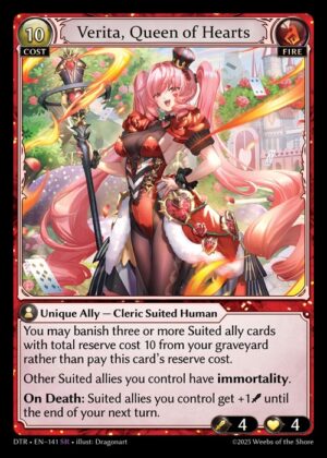 Verita, Queen of Hearts - Foil