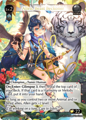 Allen, Beast Beckoner - Foil