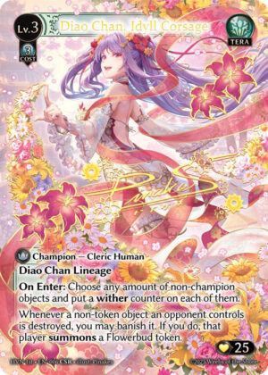 Diao Chan, Idyll Corsage - Foil