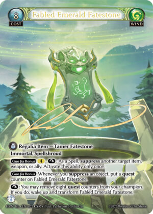 Fabled Emerald Fatestone - Foil
