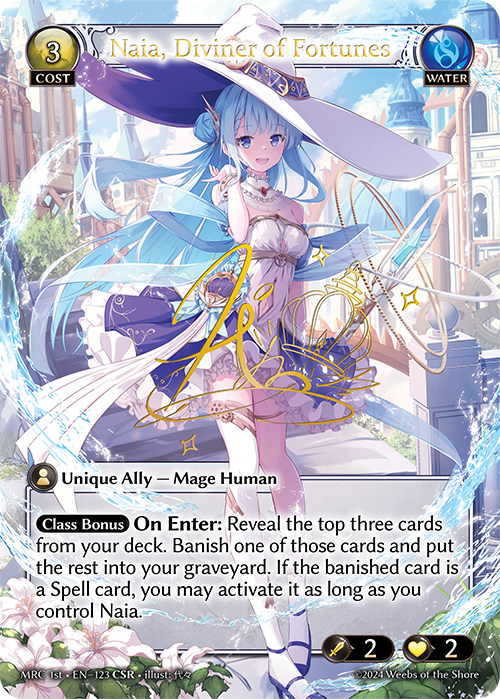 Naia, Diviner of Fortunes - Foil