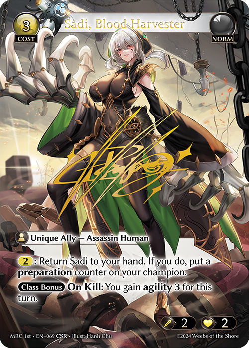 Sadi, Blood Harvester - Foil