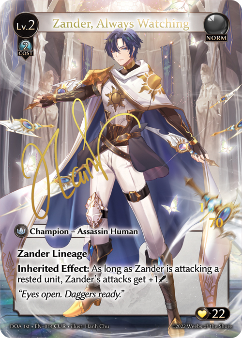 Zander, Always Watching - Foil