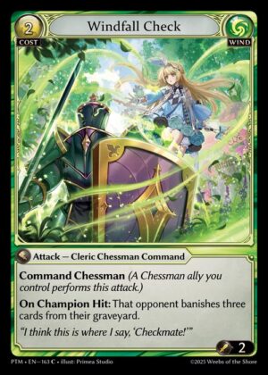 Windfall Check - Curio Foil