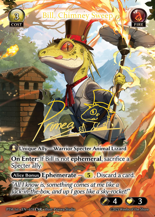 Bill, Chimney Sweep - Foil