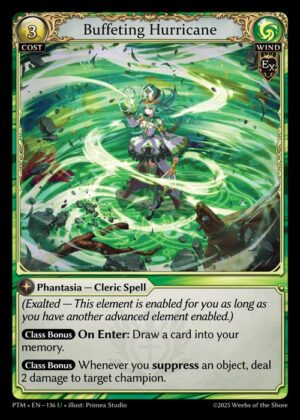 Buffeting Hurricane - Curio Foil