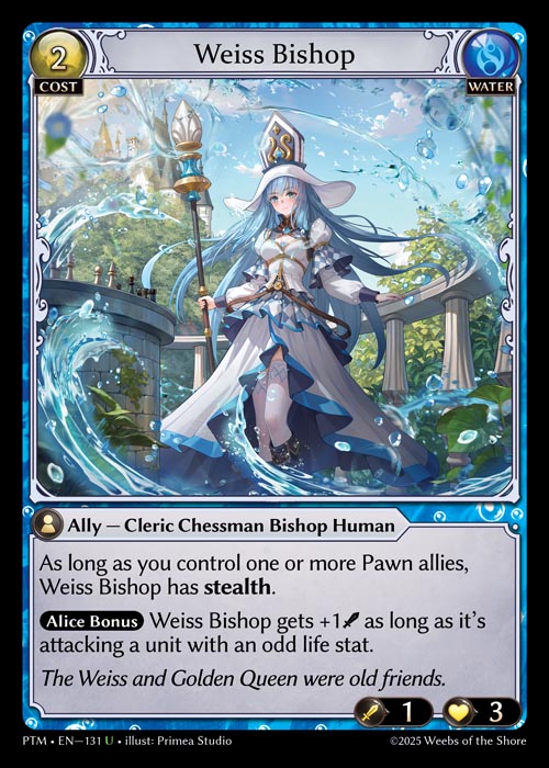 Weiss Bishop - Curio Foil