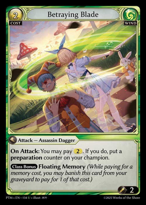 Betraying Blade - Foil