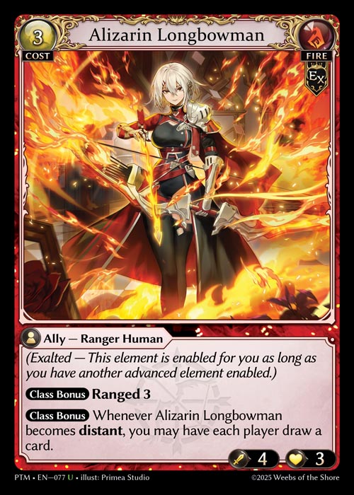 Alizarin Longbowman - Non-Foil