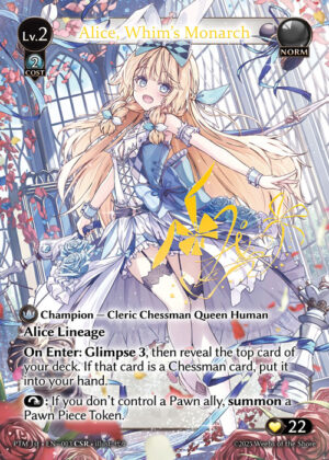 Alice, Whim's Monarch - Foil